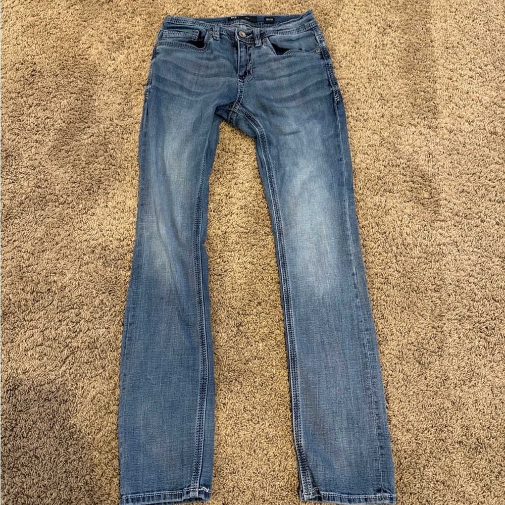 BKE Men's Slim Fit Blue Jeans